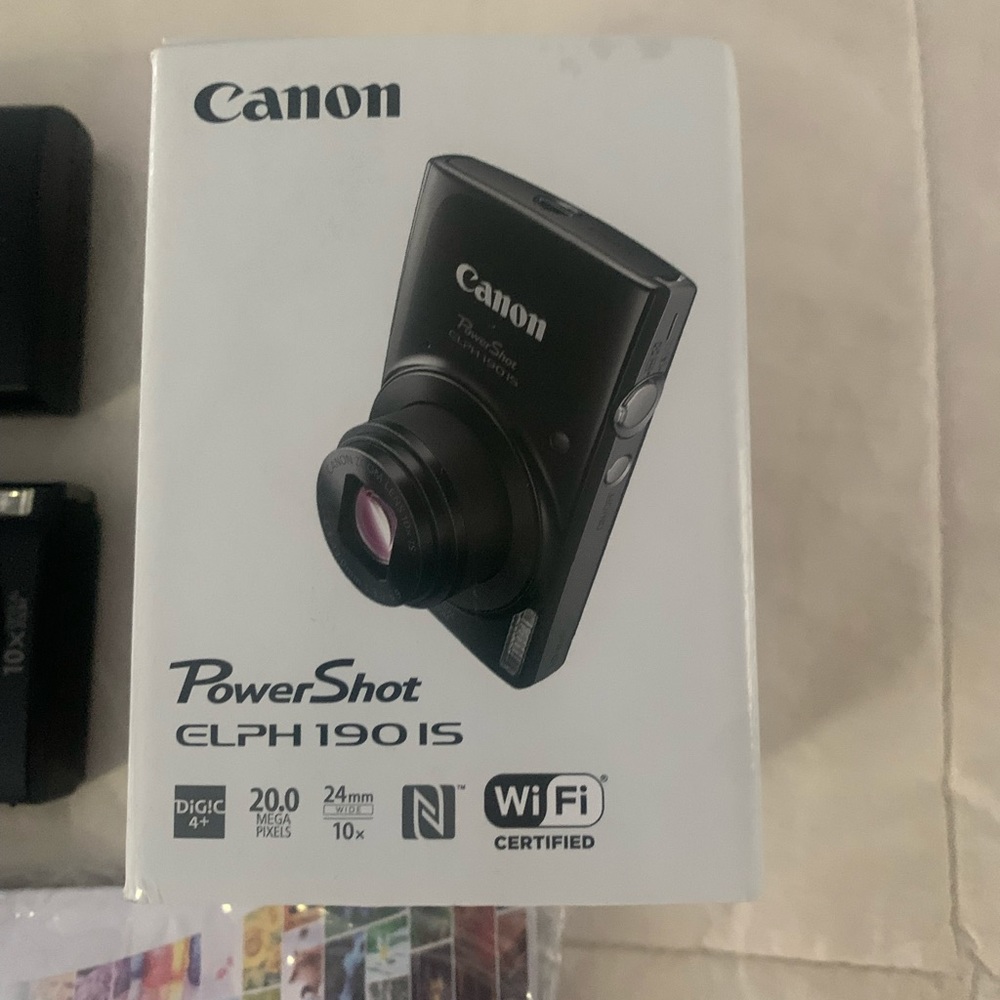 Canon camera never used